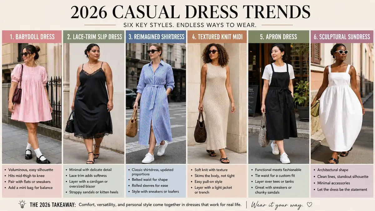 The Only Casual Dress Guide You Need: Trends, Body Shapes, and Budget Picks