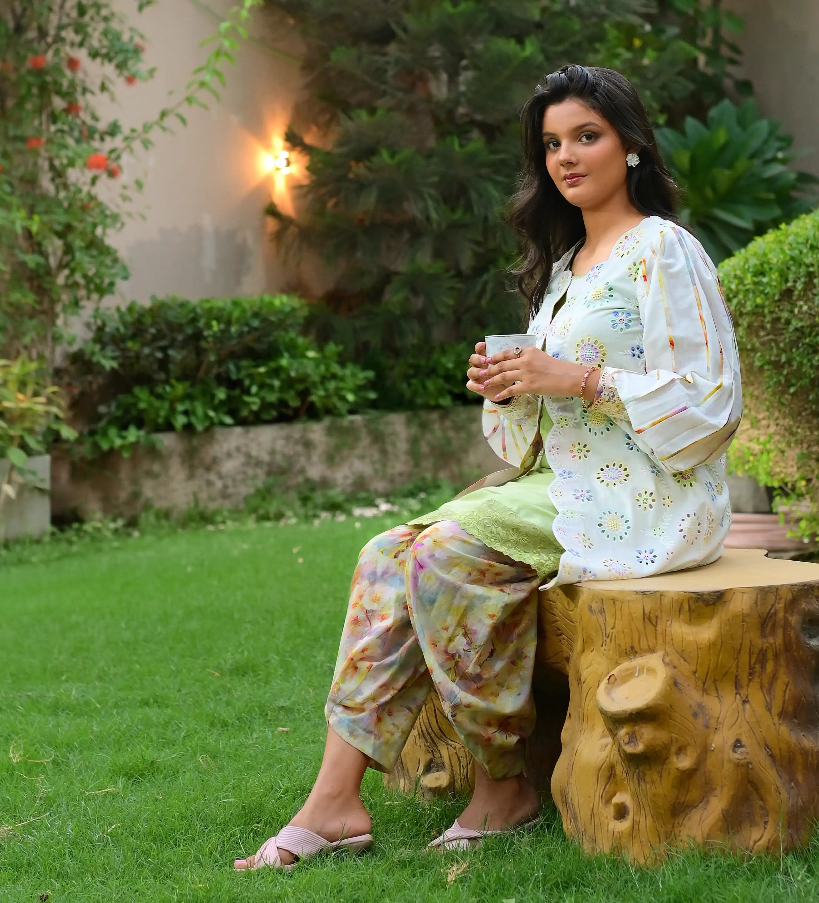 Casual Pret Dress Ready To Wear Lawn Dress With Dupatta